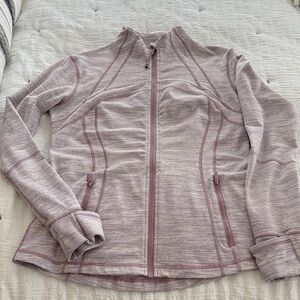 Lululemon Women's Pink Zip-Up Jacket 12